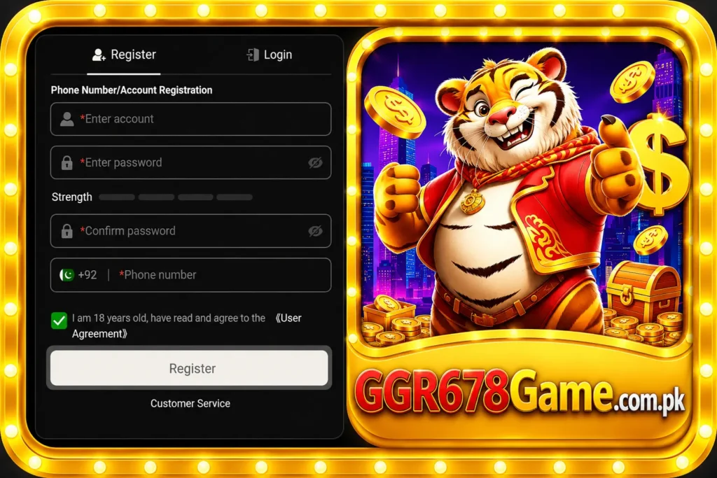 GGR678 Game Register